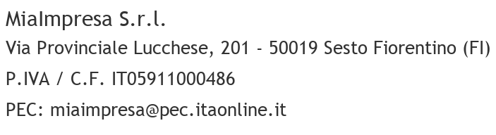 Dati societari